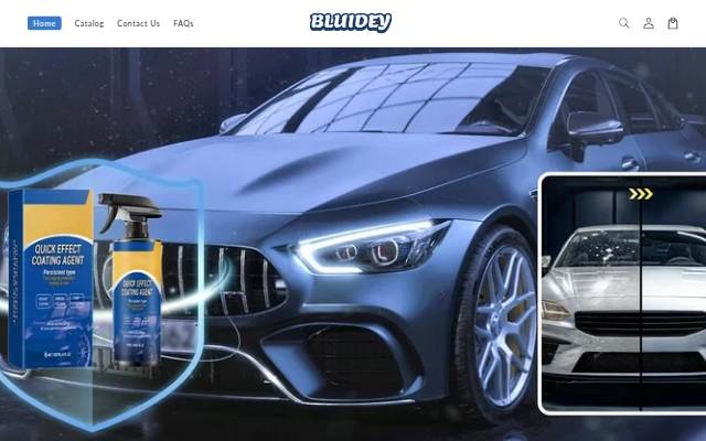 Bluidey storefront