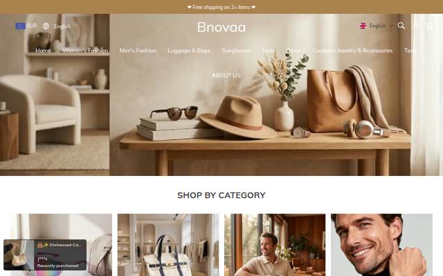 Bnovaa storefront