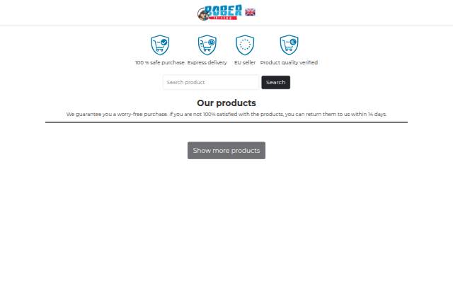 BoberExpress storefront