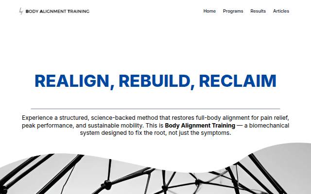 Body Alignment Training storefront