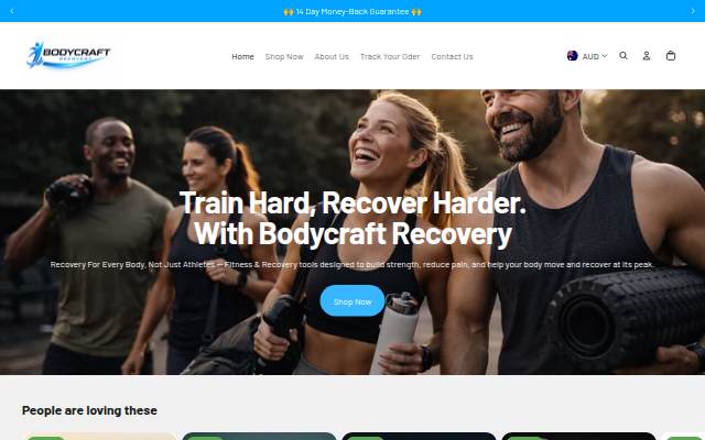 Bodycraft Recovery storefront