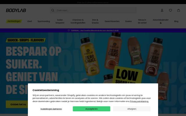 Startseite von BODYLAB