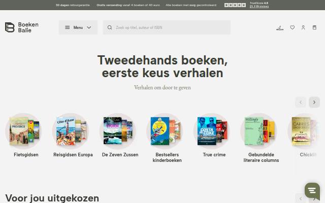 Boekenbalie storefront