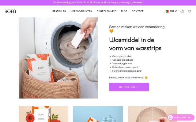 Boen storefront