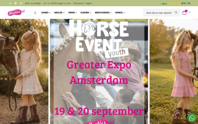 Cowboylaarzen dames, biker boots heren, booties &amp; meisjes laarzen storefront