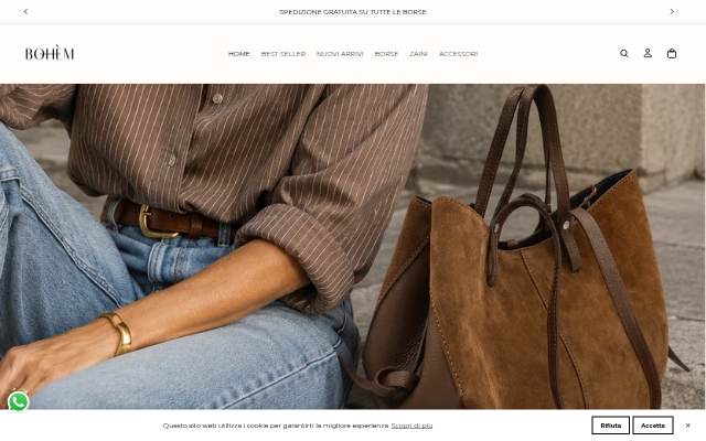 Bohèm storefront