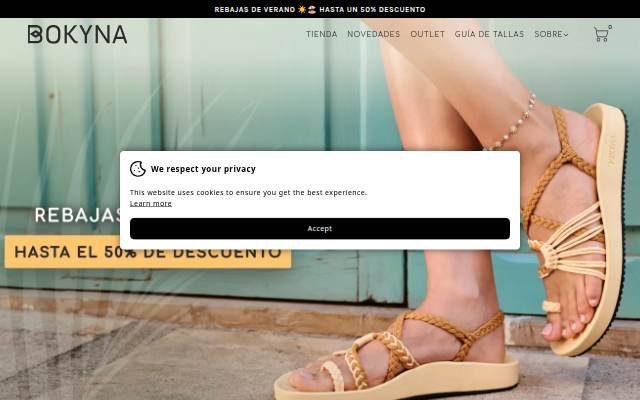 BOKYNA EU storefront