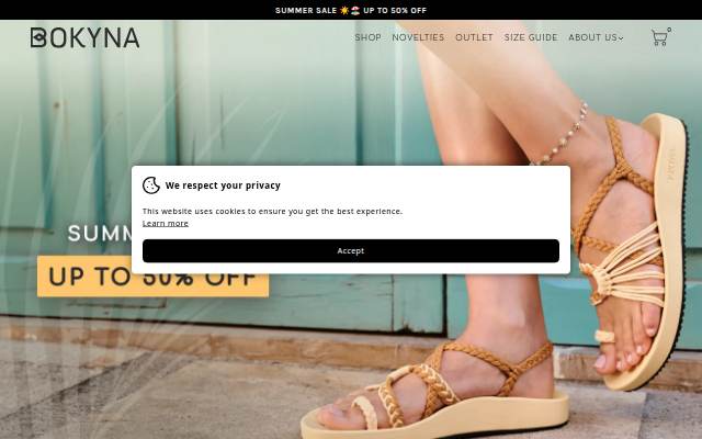 BOKYNA EU storefront