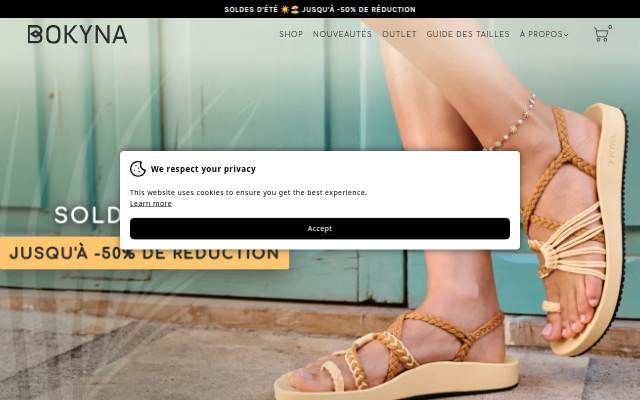 BOKYNA EU storefront