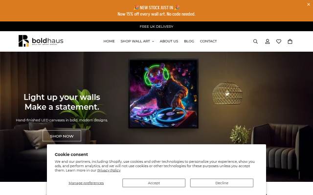 boldhaus storefront