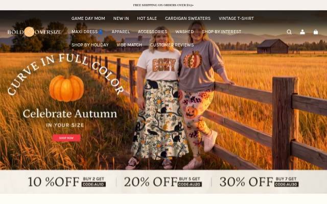 boldoversize storefront