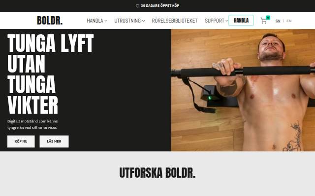 BOLDR. storefront