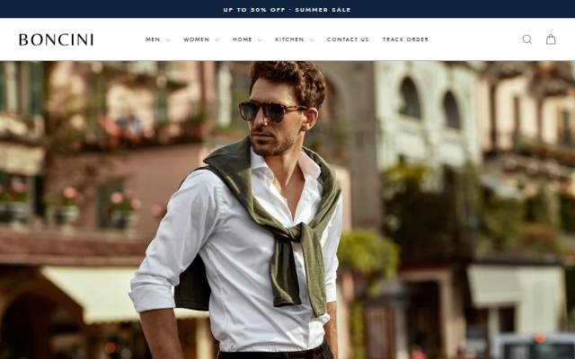 Boncini storefront