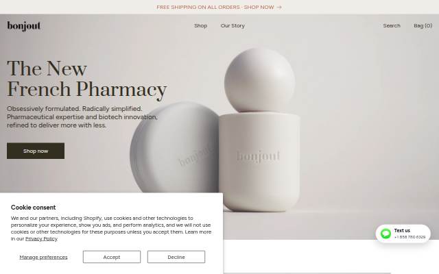 Bonjout Beauty storefront