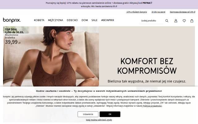 Montra da bonprix • Sklep internetowy • Odzież Damska, Męska i Dziecięca