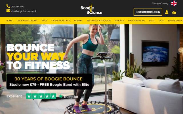 Boogie Bounce storefront