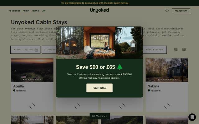 Startseite von Book Unyoked