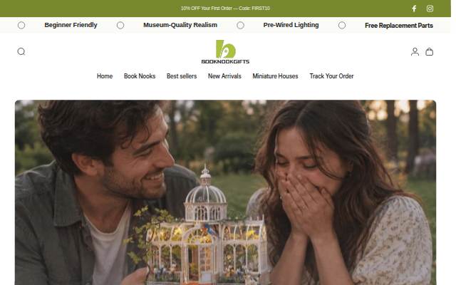 BookNookGifts storefront