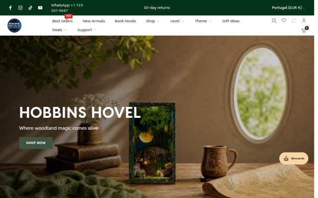 Book Nook World storefront