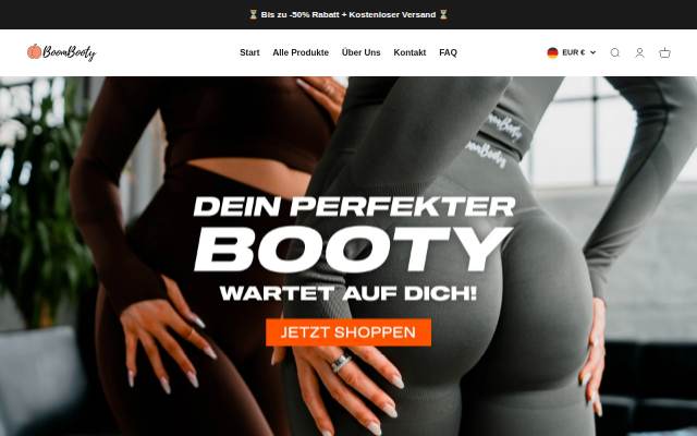 BOOMBOOTY DE storefront