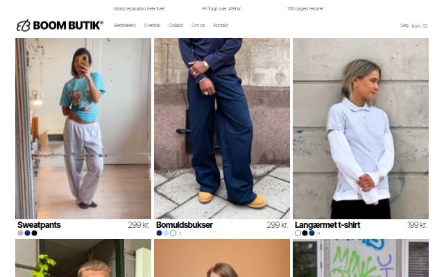 Boom Butik storefront