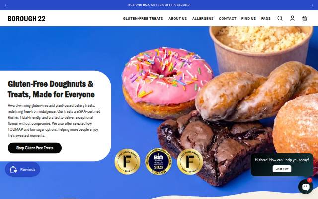 Borough 22 Doughnuts storefront