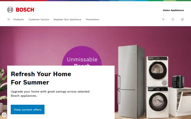 Quality, Sustainable Home Appliances storefront
