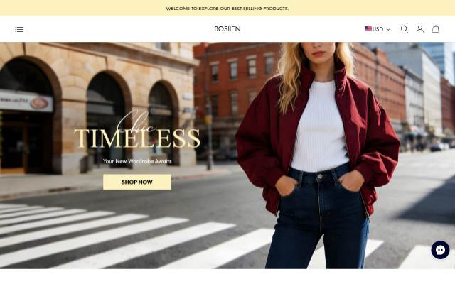 BOSIIEN storefront