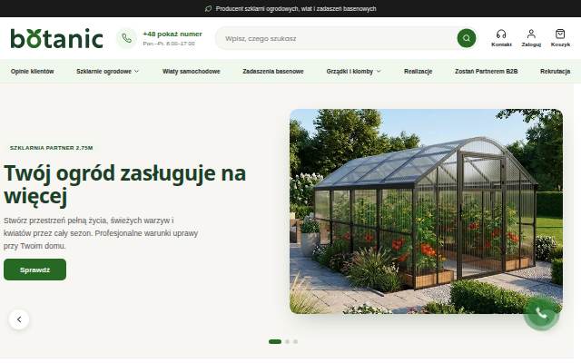 Botanic storefront