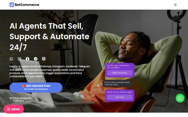 BotCommerce storefront