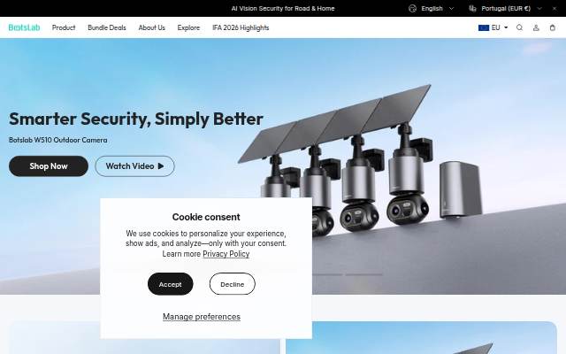 Botslab storefront