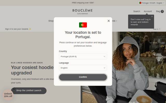 Bouclème storefront