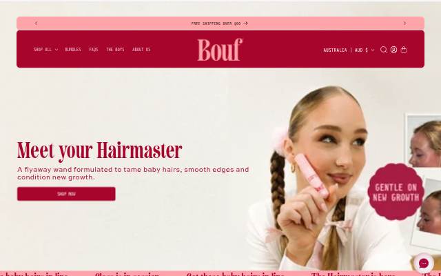 Bouf storefront
