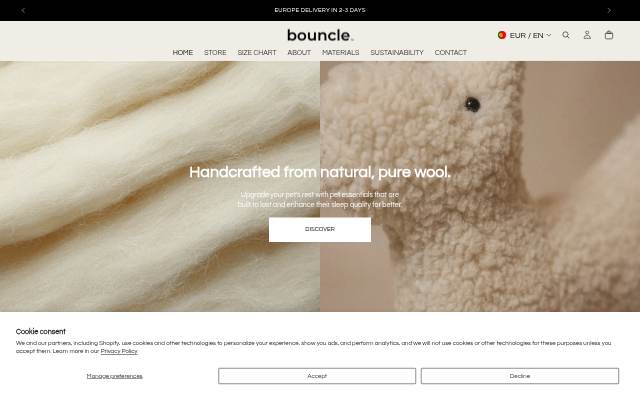 Escaparate de Bouncle
