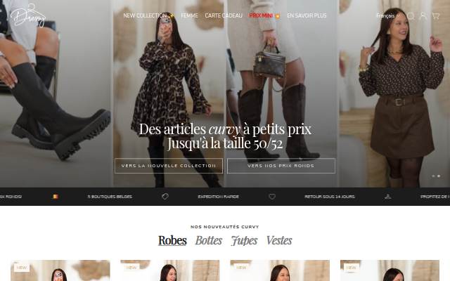Escaparate de Boutique Dressy