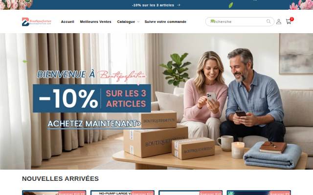 boutiquefortun storefront