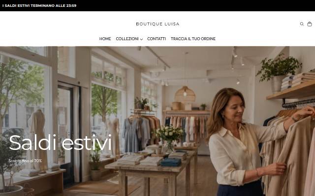 Boutique Luisa storefront