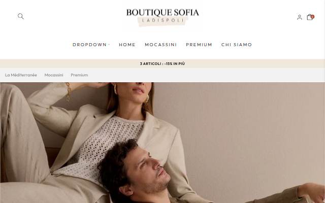 Boutique Sofia storefront