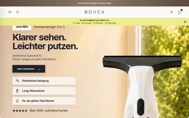 Bovea storefront