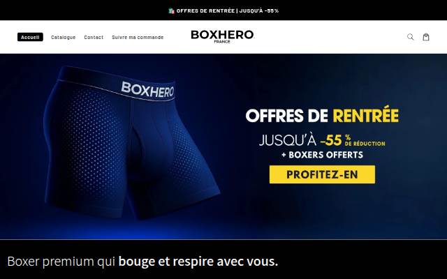 BXH FRANCE storefront