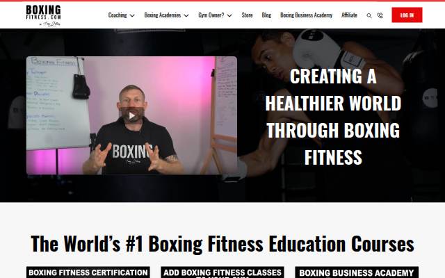 Boxing Fitness Academy by Tony Jeffries storefront