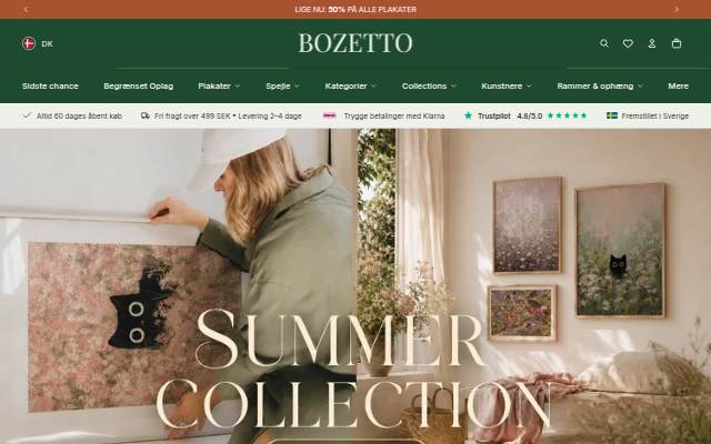 Bozetto storefront
