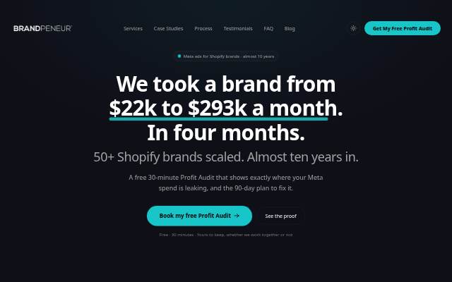 Brandpeneur storefront