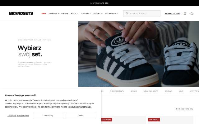 BRANDSETS storefront