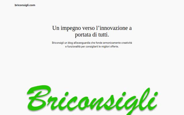 briconsigli.com storefront