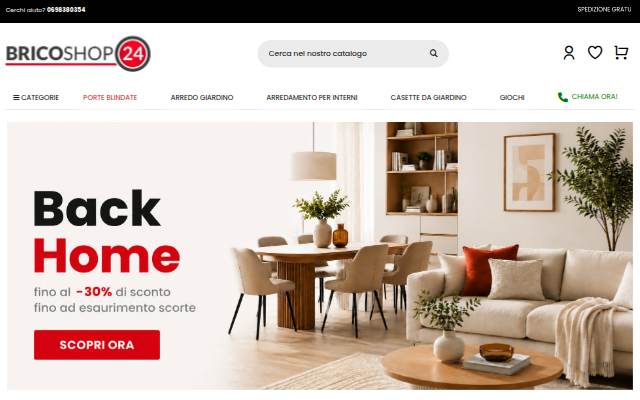 BricoShop24 storefront