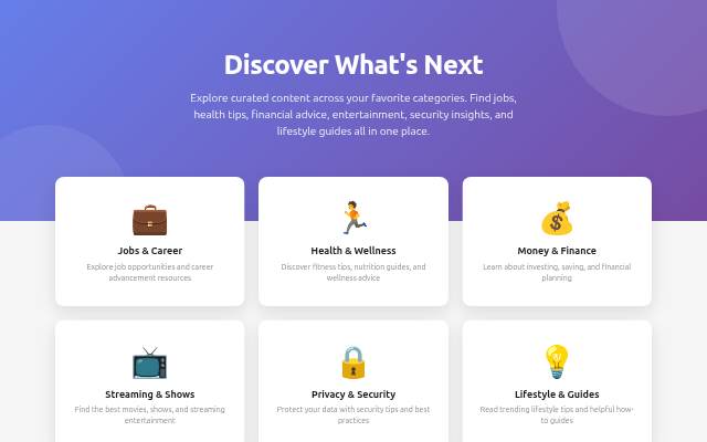 Content Discovery Gateway storefront