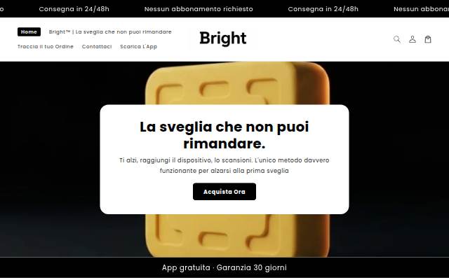 Bright storefront
