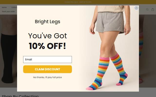 Bright Legs storefront