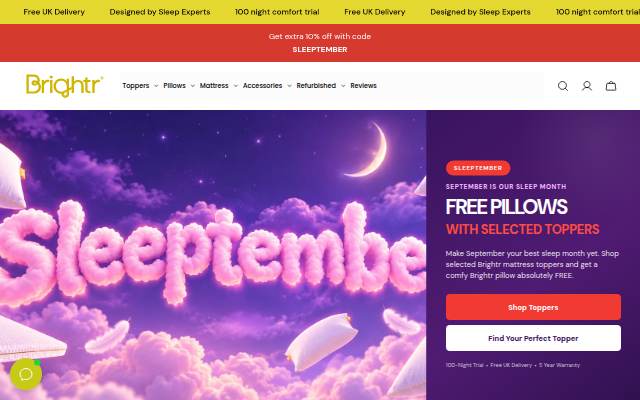 Brightr® Sleep storefront